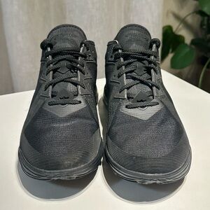 Nike Lebron 18 Low Zero Dark 23 Triple Black CV7562-004 US Size 10.5